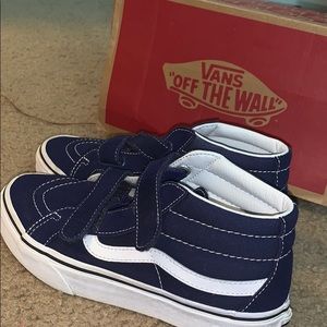 Vans sk8 (kids 1.0) (nylon Velcro)